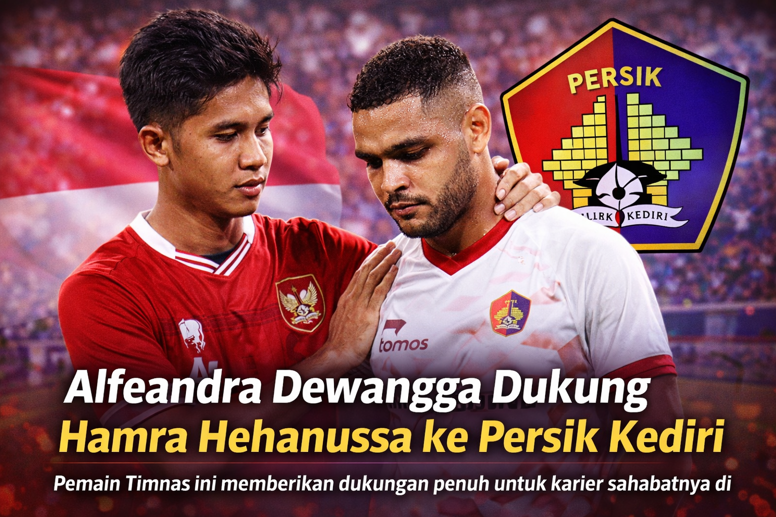 Kepergian Hamra Hehanussa ke Persik Kediri meninggalkan lubang emosional di tim, namun Alfeandra Dewangga menunjukkan dukungan penuh demi karier sang sahabat di BRI Super League.