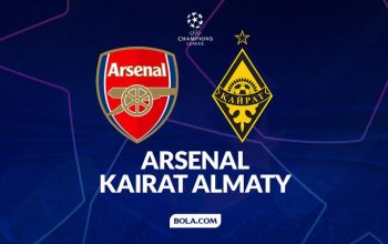 Prediksi Arsenal Vs Kairat Almaty di Liga Champions: Pelipur Pascakekalahan dari MU
