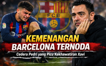 Kemenangan Barcelona Ternoda Cedera Pedri yang Picu Kekhawatiran Xavi