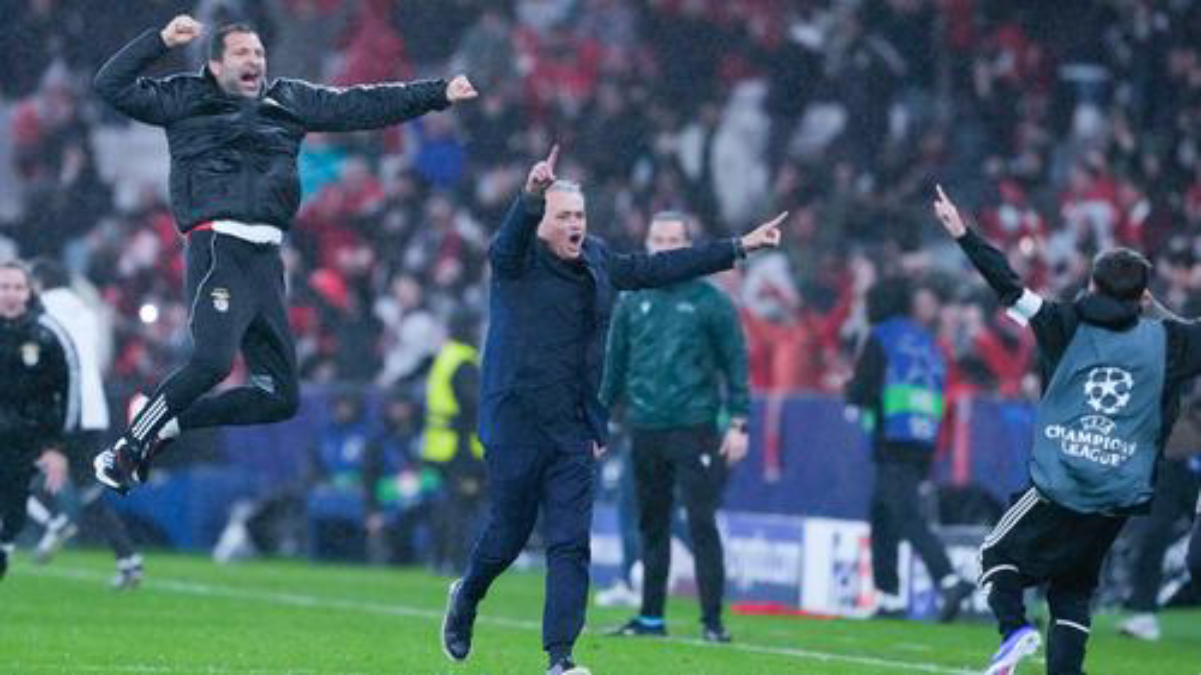 Jose Mourinho Bangga Benfica Tumbangkan Real Madrid: Momen Spesial di Liga Champions