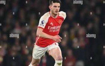 Dua gol Declan Rice mengantar Arsenal meraih kemenangan penting atas Bournemouth di Liga Inggris.