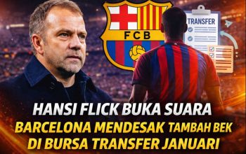 Hansi Flick Buka Suara, Barcelona Mendesak Tambah Bek di Bursa Transfer Januari