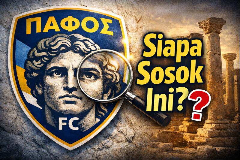 Siapa Sih Sosok Pria pada Logo Klub Pafos FC?