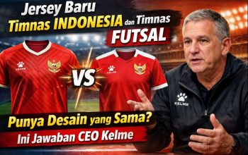Jersey Baru Timnas Indonesia dan Timnas Futsal: Apakah Memang Punya Desain yang Sama? CEO Kelme Beri Penjelasan