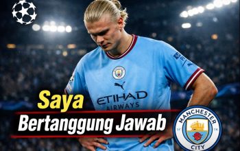 Erling Haaland Minta Maaf atas Kekalahan Memalukan Manchester City di Liga Champions: Saya Bertanggung Jawab Penuh