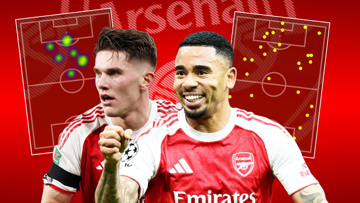 Brace Gabriel Jesus dan gol Viktor Gyokeres di markas Inter Milan memicu dilema manis bagi Mikel Arteta di lini depan Arsenal.