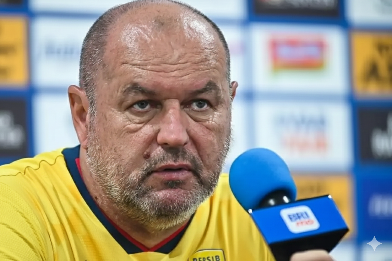 Bojan Hodak kritik wasit Persib vs Persik