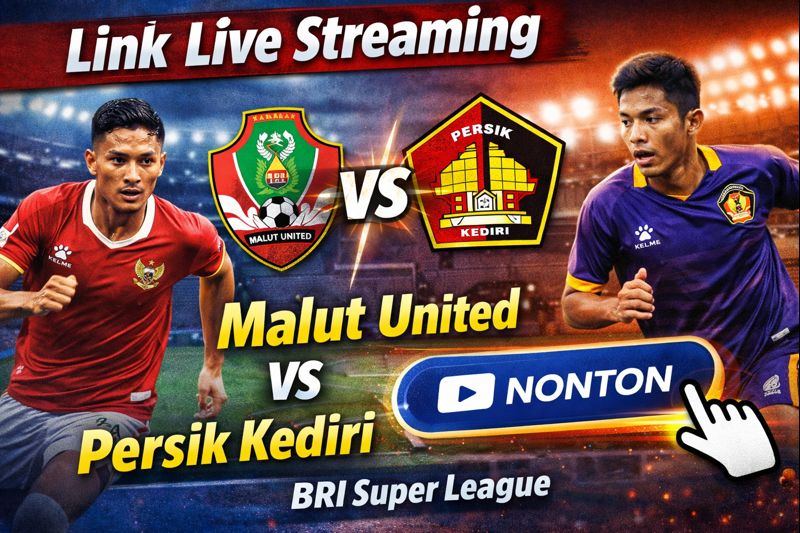 Link Live Streaming BRI Super League: Malut United vs Persik Kediri