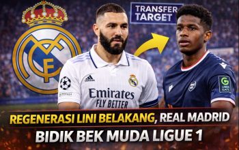 Regenerasi Lini Belakang, Real Madrid Bidik Bek Muda Ligue 1