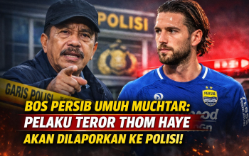Bos Persib Umuh Muchtar Tegaskan Pelaku Teror kepada Thom Haye Akan Dilaporkan ke Polisi