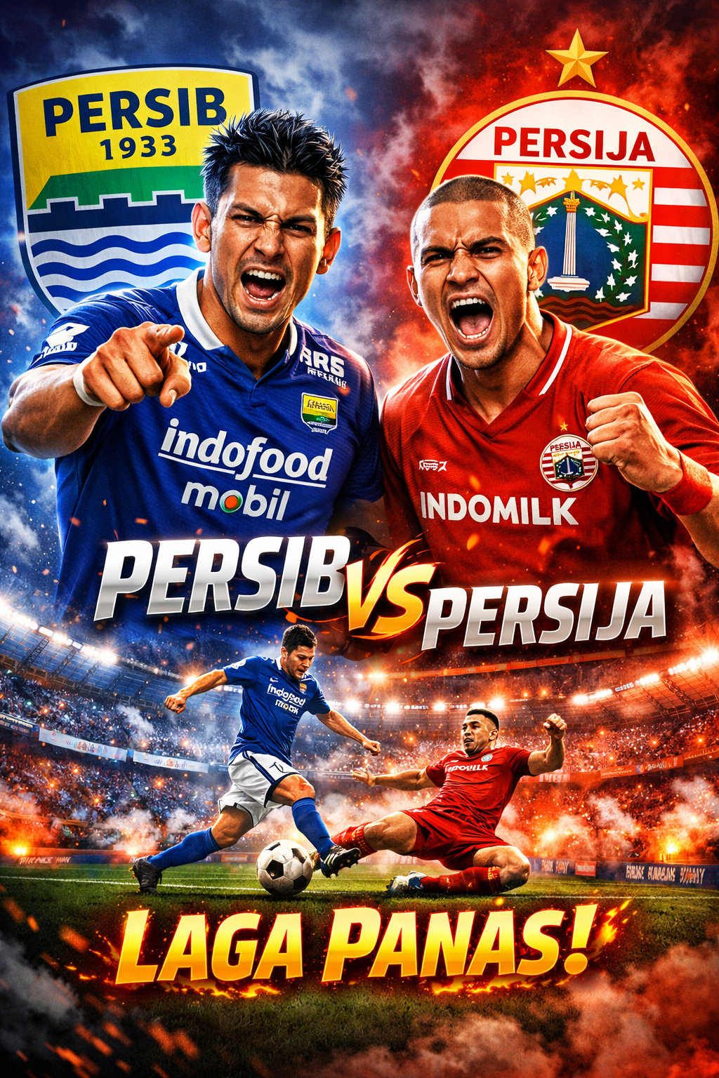 BRI Super League: Daftar Pemain Absen di Laga Panas Persib vs Persija Pekan Ini