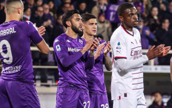 Gol Telat Nkunku Selamatkan Rossoneri dari Kekalahan di Florence