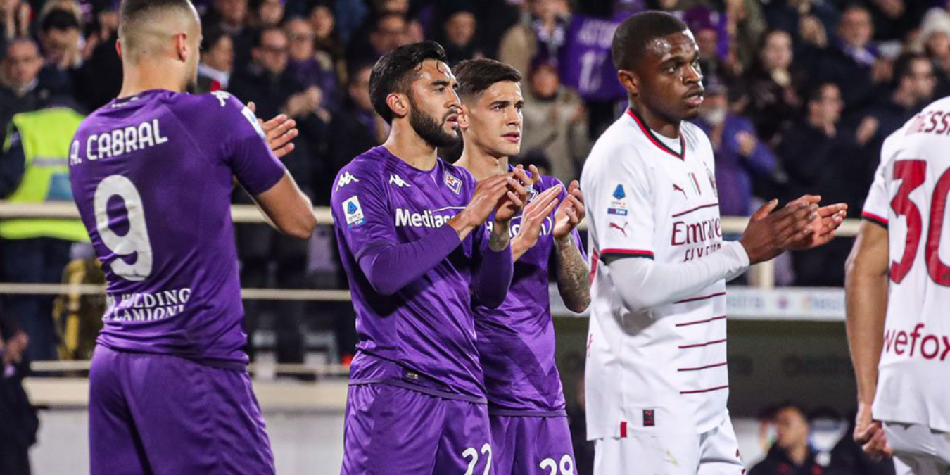 Hasil Liga Italia: Nkunku Jadi Pahlawan di Pengujung Laga, AC Milan Tahan Fiorentina