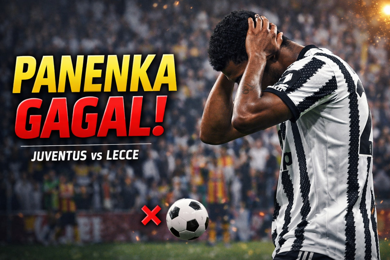 Hasil Juventus vs Lecce: Penalti Panenka Jonathan David Gagal, Poin Tuan Rumah Melayang