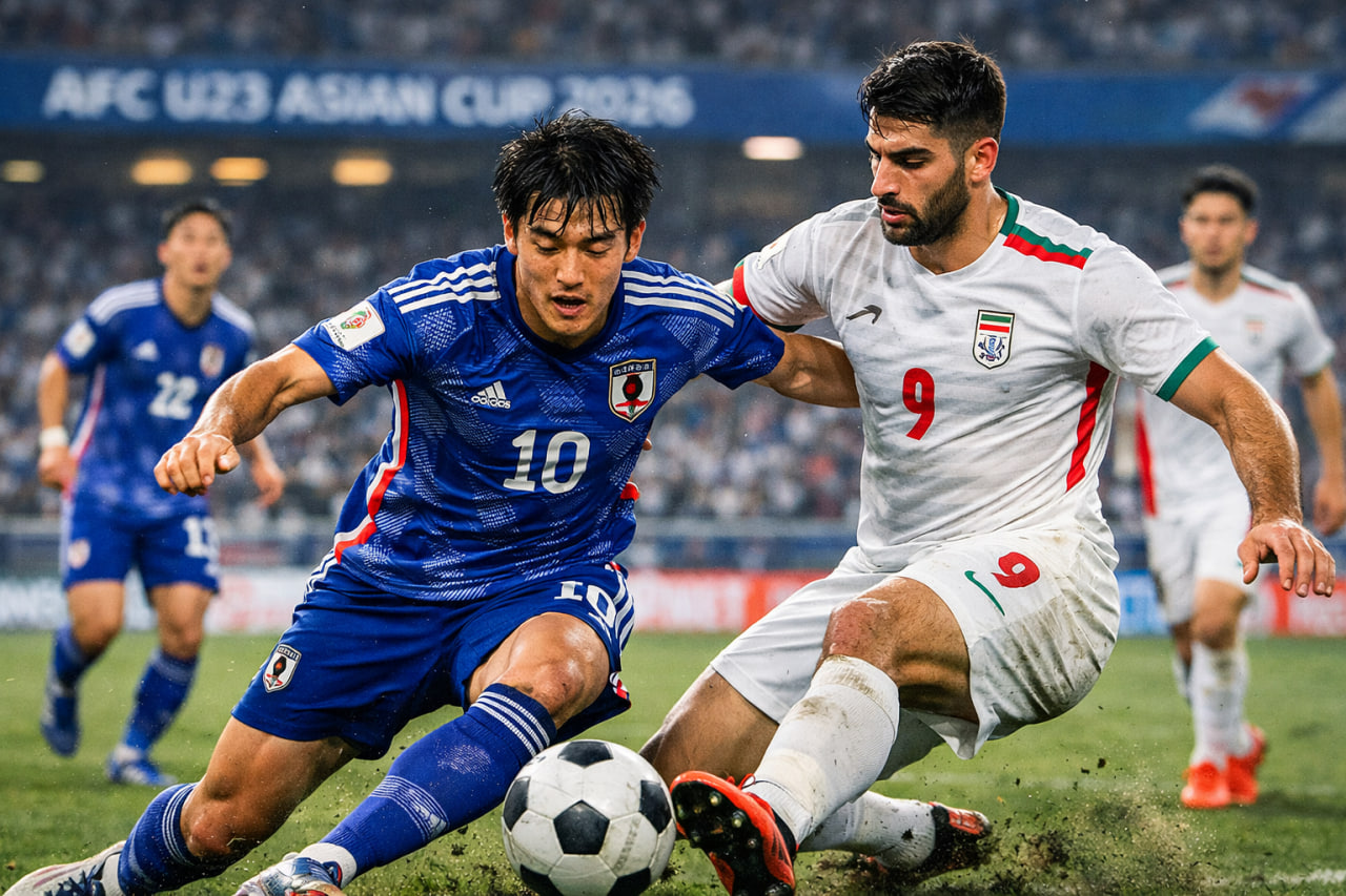 Hasil Piala Asia U-23 2026: Jepang Hajar Suriah 5-0, Korea Selatan vs Iran Berakhir 0-0