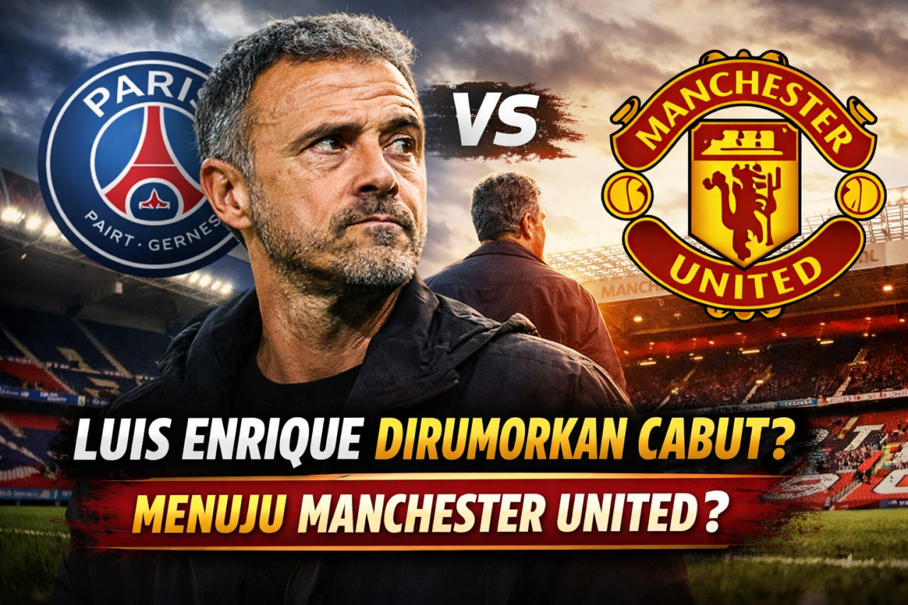 Luis Enrique Tiba-Tiba Dirumorkan Cabut dari PSG, Sinyal Ingin Latih Manchester United?