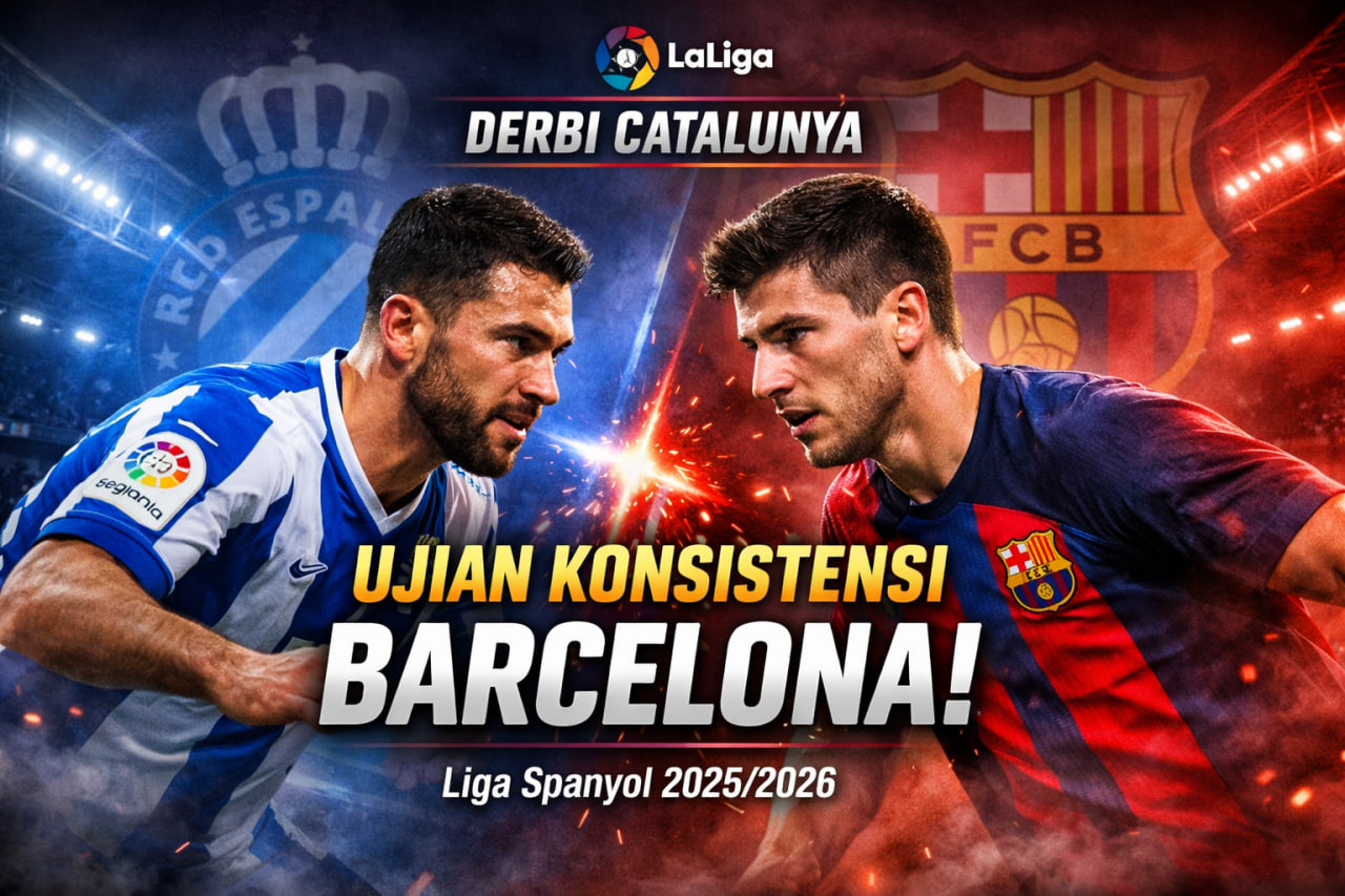 Prediksi Espanyol vs Barcelona di Liga Spanyol 2025-2026: Ujian KonsistensiBlaugrana di Markas Tetangga