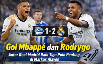 Hasil Deportivo Alaves vs Real Madrid di Liga Spanyol 2025-2026: Menang 2-1, Los Blancos Akhiri Tren Negatif!