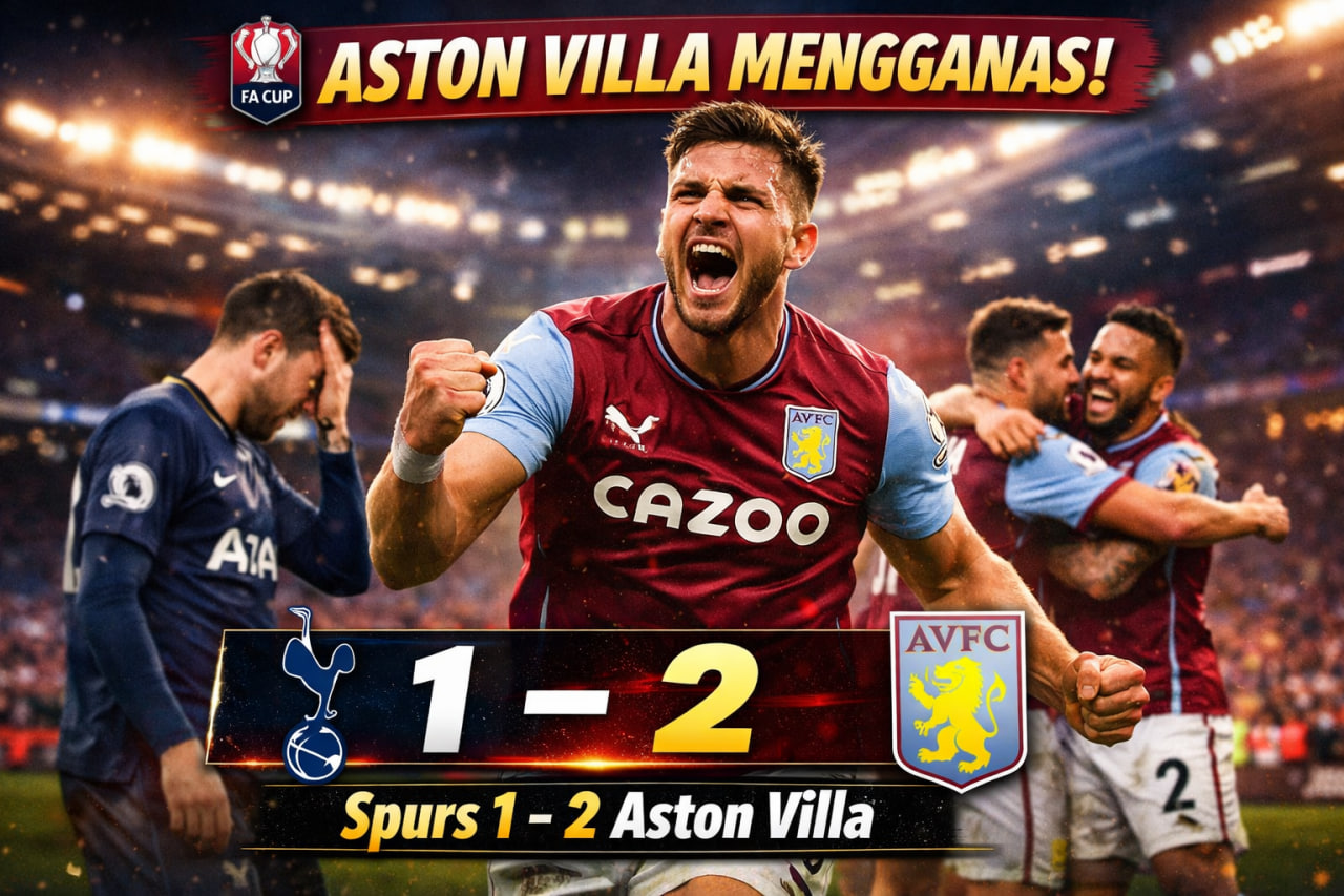 Hasil Piala FA 2025-2026 Semalam: Chelsea vs Charlton 5-1, Tottenham Hotspur vs Aston Villa 1-2