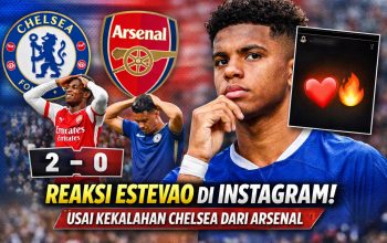 Reaksi Estevao di Instagram Usai Kekalahan Chelsea dari Arsenal