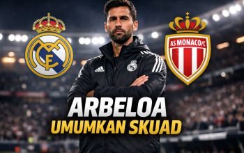 Alvaro Arbeloa Umumkan Daftar Pemain Real Madrid Lawan Monaco
