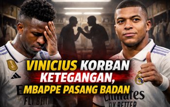 Vinicius Junior Jadi Korban Ketegangan Internal, Kylian Mbappe Pasang Badan