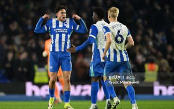 Kostoulas Cetak Gol Spektakuler, Hurzeler Puji Aksi Pemuda Brighton