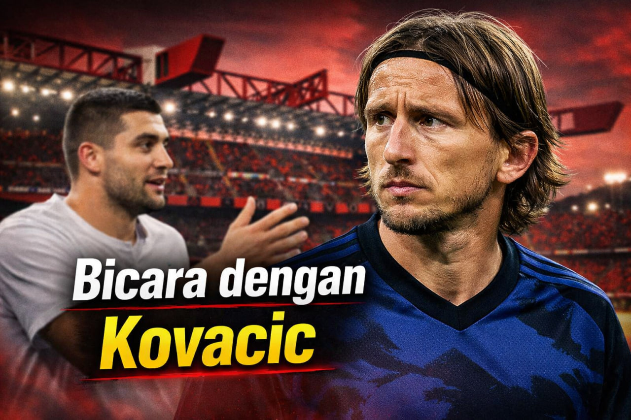 Bicara Dengan Mateo Kovacic, Luka Modric Ungkap Rencananya di Milan