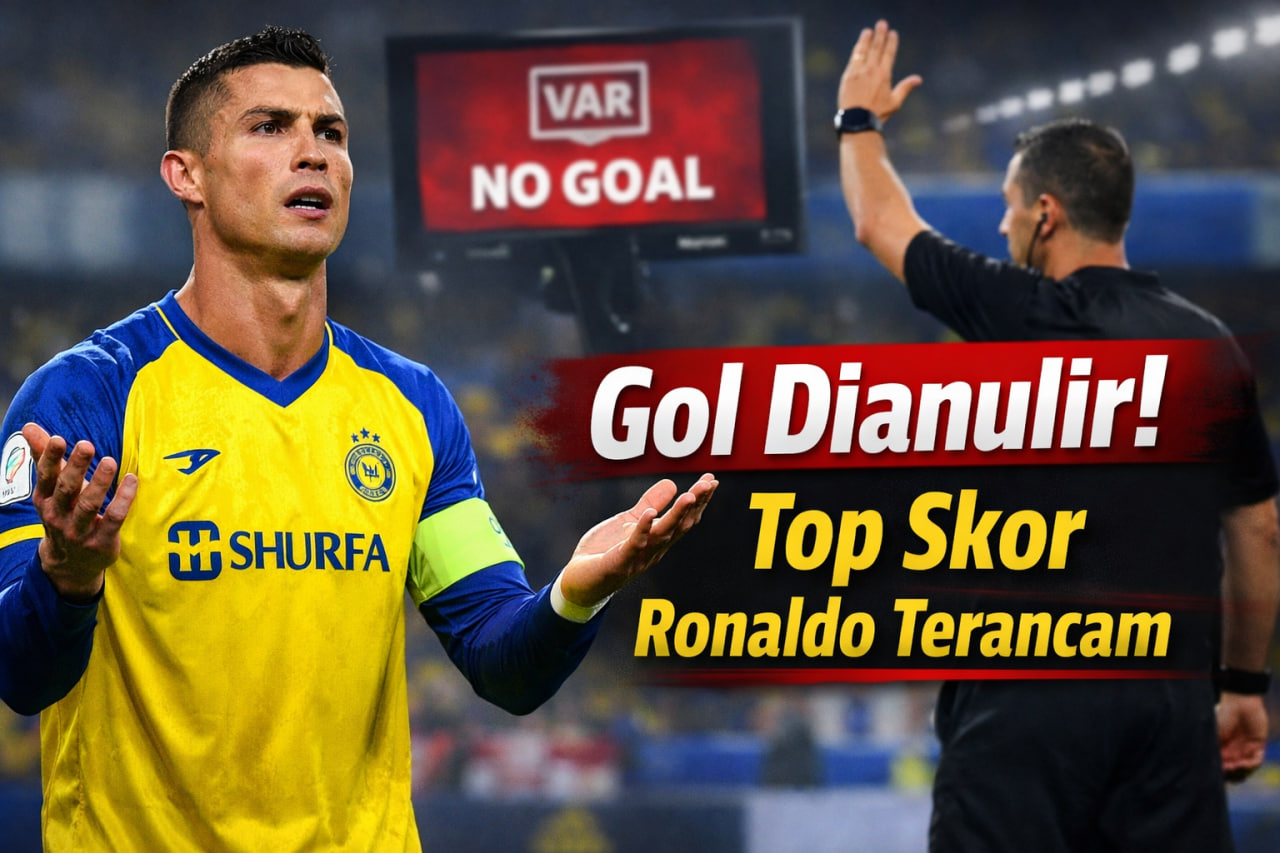 Gol Dianulir, Posisi Cristiano Ronaldo di Puncak Top Skor Terancam