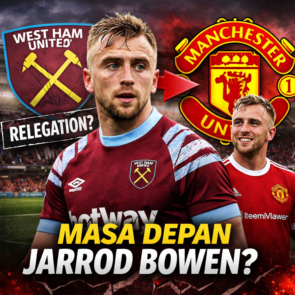 West Ham dalam tekanan degradasi, masa depan Jarrod Bowen mulai jadi sorotan