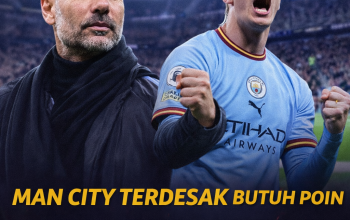 Manchester City berada dalam tekanan besar di tengah persaingan ketat papan atas Premier League. Pep Guardiola menuntut fokus, konsistensi, dan mental juara saat The Citizens berjuang mengamankan poin demi menjaga asa meraih gelar musim ini.