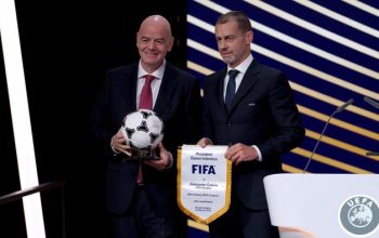 Gianni Infantino dan Aleksander Čeferin dilaporkan ke International Criminal Court atas dugaan keterlibatan dalam kebijakan terkait konflik Palestina.
