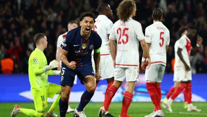 Dramatis di Parc des Princes, Paris Saint-Germain Pastikan Tiket 16 Besar Meski Ditahan AS Monaco