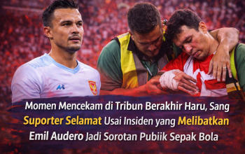 Momen Mencekam di Tribun Berakhir Haru, Sang Suporter Selamat Usai Insiden yang Melibatkan Emil Audero Jadi Sorotan Publik Sepak Bola