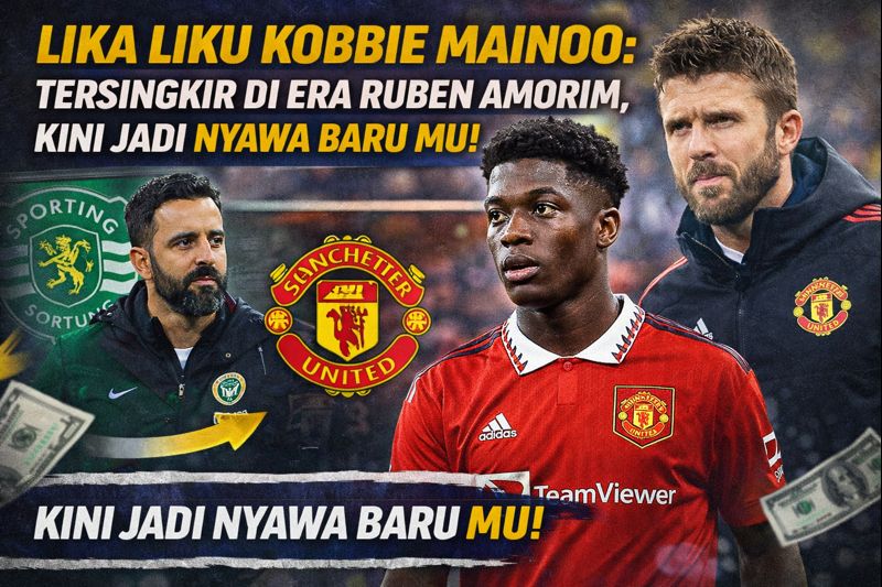 Lika Liku Kobbie Mainoo: Tersingkir di Era Ruben Amorim, Kini Jadi Nyawa Baru MU di Tangan Carrick