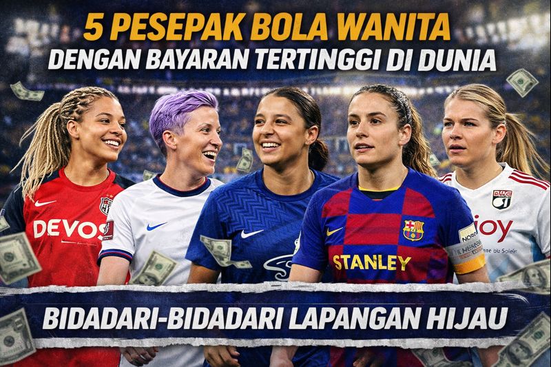 5 Pesepak Bola Wanita dengan Bayaran Tertinggi di Dunia Saat Ini: Bidadari-bidadari Lapangan Hijau