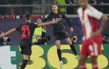 Hasil Olympiakos vs Leverkusen: Brace Patrik Schick Antar Kemenangan 2-0