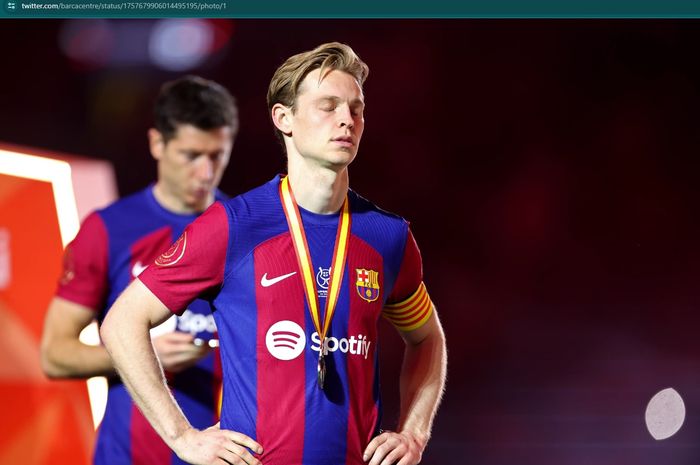 Frenkie de Jong Cedera Lama, Barcelona Terancam Gagal Bangkit Saat Hadapi Atletico di Copa del Rey
