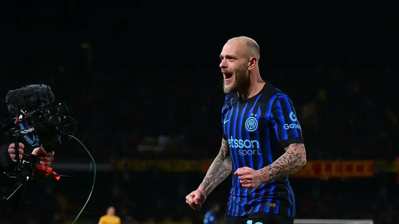 Hasil Liga Italia: Federico Dimarco Bersinar, Inter Milan Tundukkan US Lecce 2-0