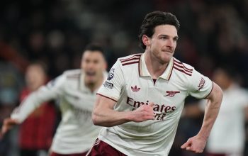 Declan Rice Ajak Arsenal Tetap Tenang Setelah Hanya Raih Hasil Imbang Kontra Brentford