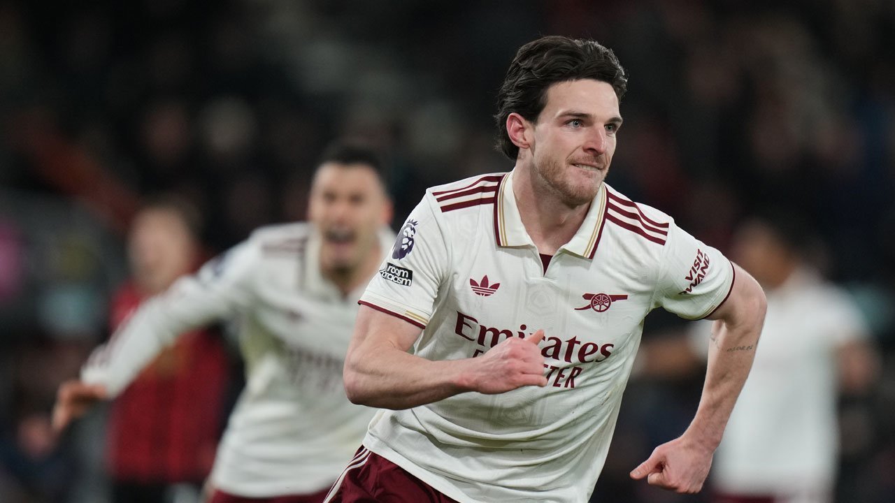 Declan Rice Ajak Arsenal Tetap Tenang Setelah Hanya Raih Hasil Imbang Kontra Brentford