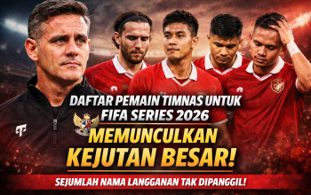 Daftar pemain Timnas Indonesia untuk FIFA Series 2026 memunculkan kejutan besar dengan absennya sejumlah nama langganan skuad Garuda.