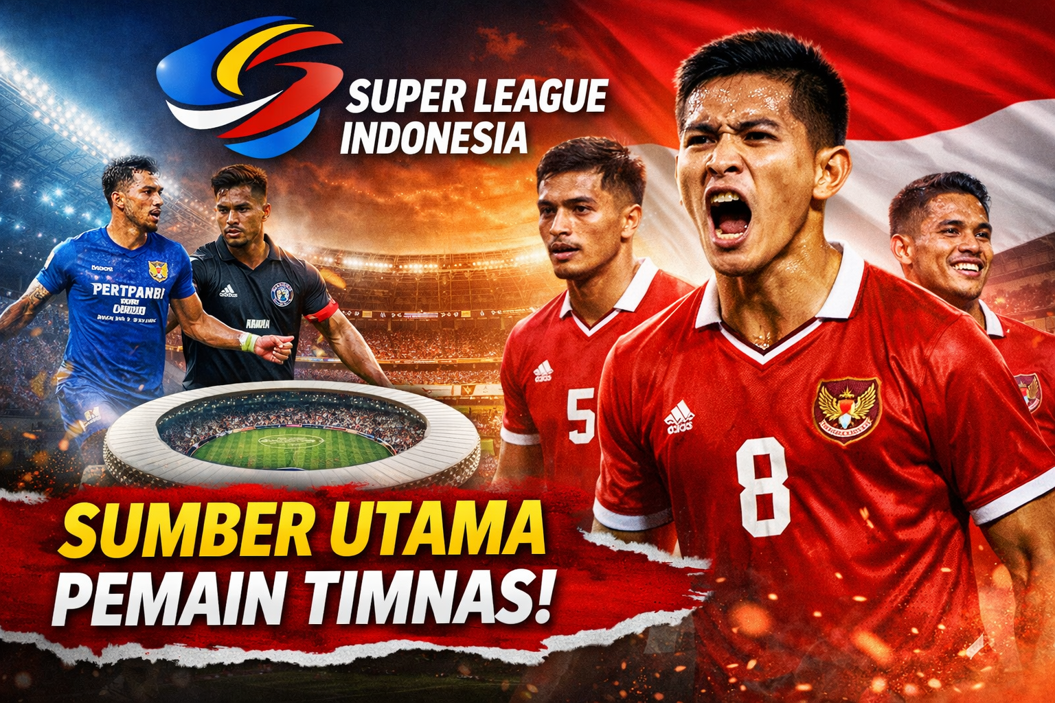 Super League Indonesia Jadi Sumber Utama Pemain Timnas
