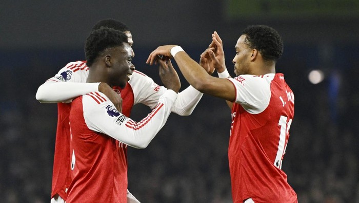 Bukayo Saka jadi pembeda saat Arsenal FC curi poin penuh di markas Brighton & Hove Albion.