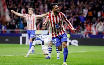 Atlético Madrid meraih kemenangan dramatis atas Real Sociedad dalam laga sengit La Liga.